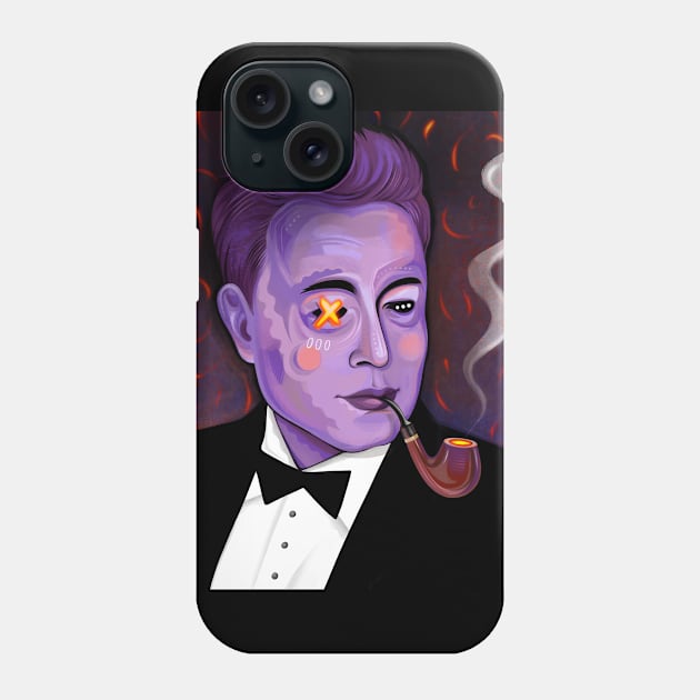 Elon Musk Phone Case by Daria Kusto