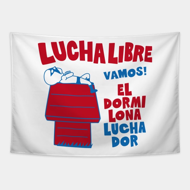 LUCHA LIBRE#70 Tapestry by RK58