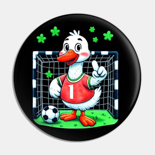 Bird is a footballer Pin