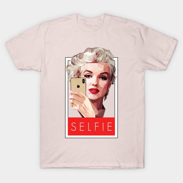 Marilyn Monroe Selfie - Marilyn Monroe - T-Shirt