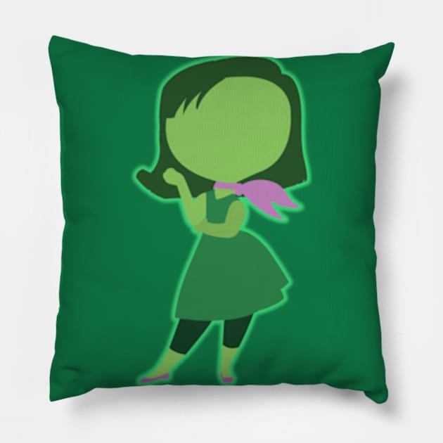 Disgust - Inside Out Pillow by LuisP96