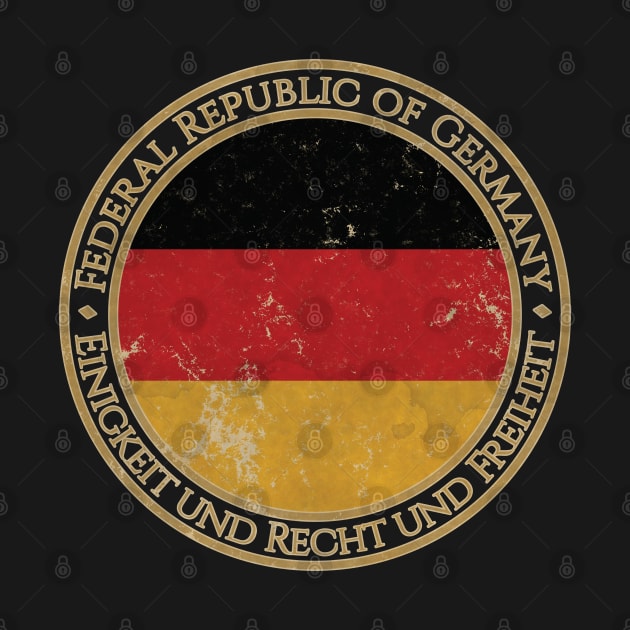 Vintage Federal Republic of Germany Europe European EU Flag by DragonXX