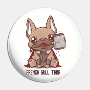 French Bull Thor Pin