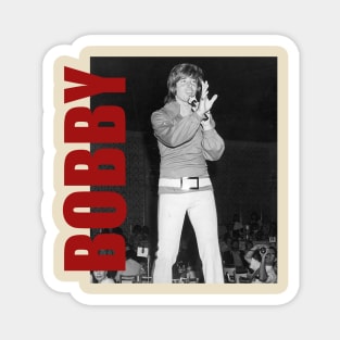 Bobby Sherman - Retro Aesthetic Fan Art Magnet