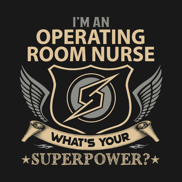 Operating Room Nurse - Superpower by connieramonaa