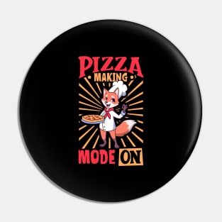 Pizza Making Mode On - Hobby Pizza Maker Pin
