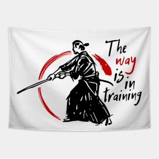 The Way is in training Tapestry