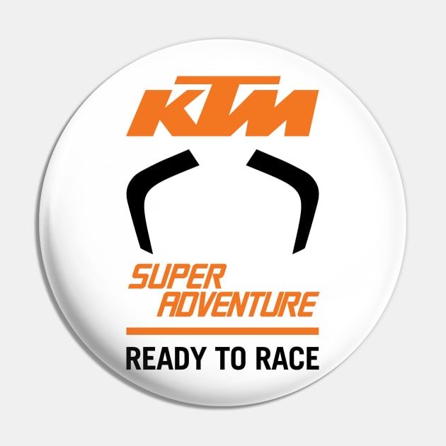 KTM Super Adventure DRL Signature Tee Pin by tushalb