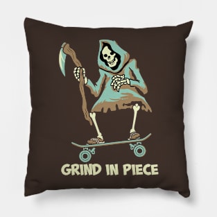 Grind In Piece Pillow