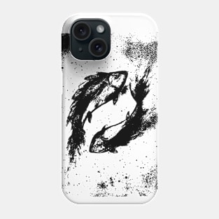 Pisces zodiac design Phone Case