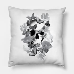 Floral skull Pillow