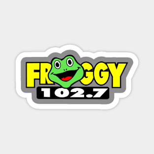 Defunct Froggy Radio Station Magnet