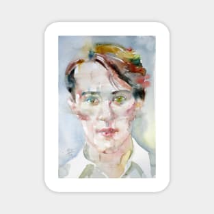 LORD ALFRED DOUGLAS watercolor portrait.1 Magnet