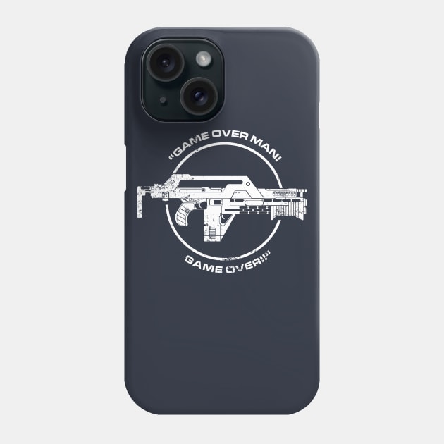 Aliens: Game Over Man! Game Over!! Phone Case by Evarcha