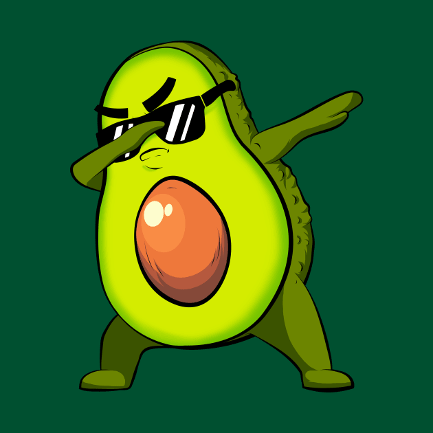 avocado dabbing by the house of parodies