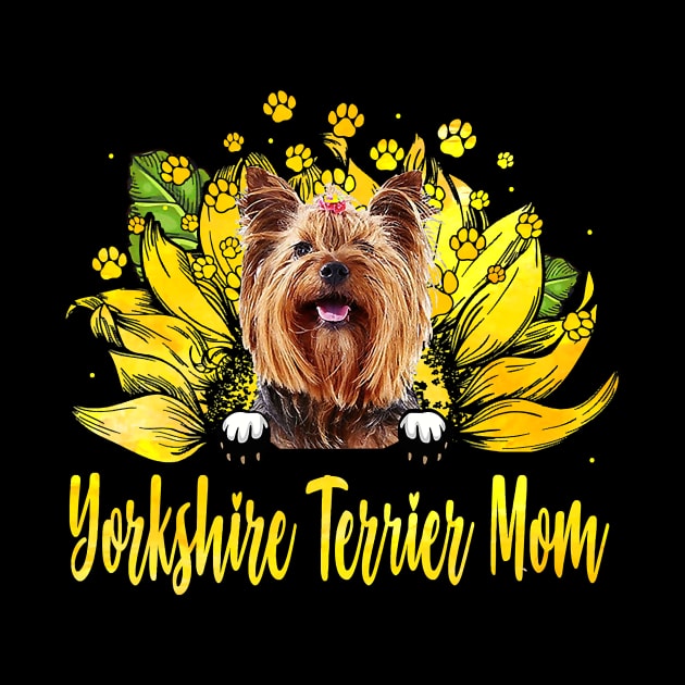 Yorkshire Terrier Mom Sunflower by IainDodes