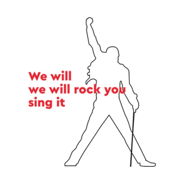 We will rock you by London Colin