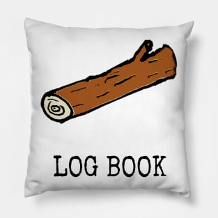 Log Book Pillow