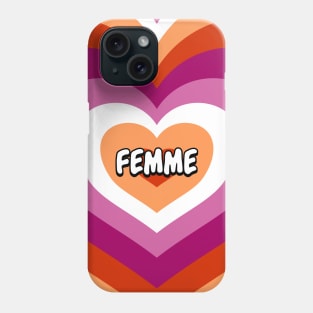 Femme - Lesbian Pride Phone Case