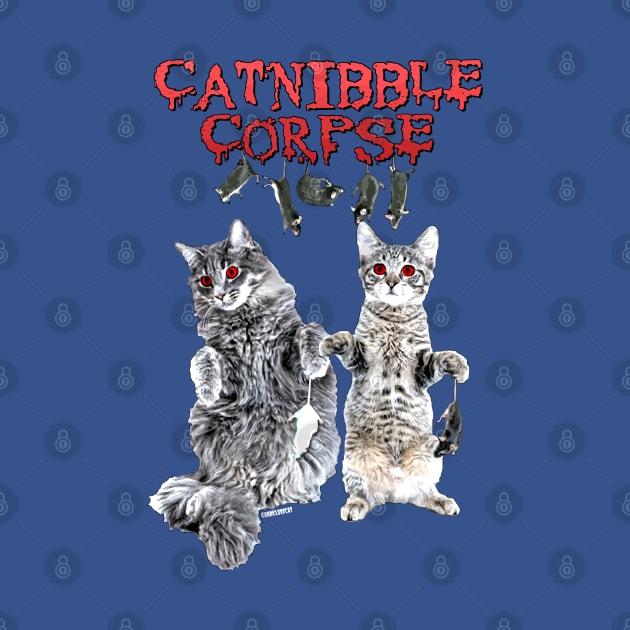 Cat corpse by darklordpug