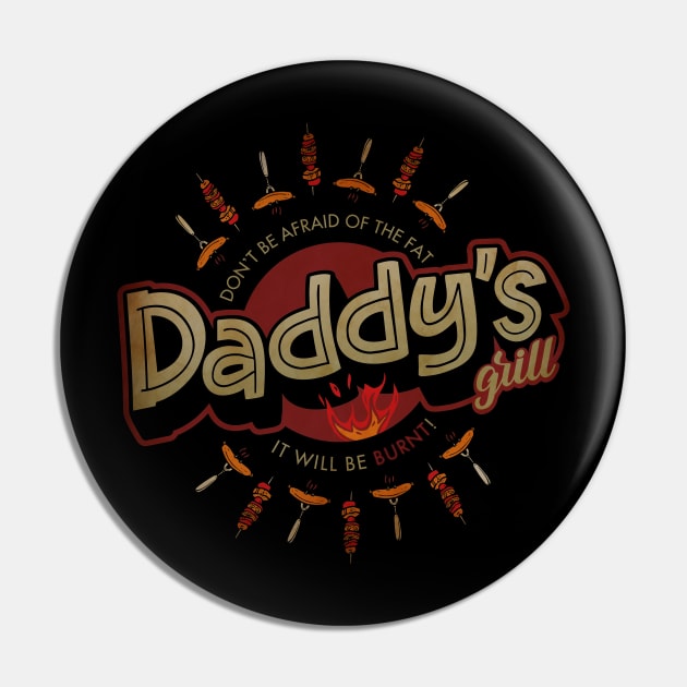 Daddy's grill barbeque burn Pin by Shockin' Steve