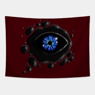 Blue Demon Eye Tapestry