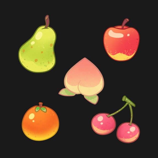 Cute Fruits by Catbumsy