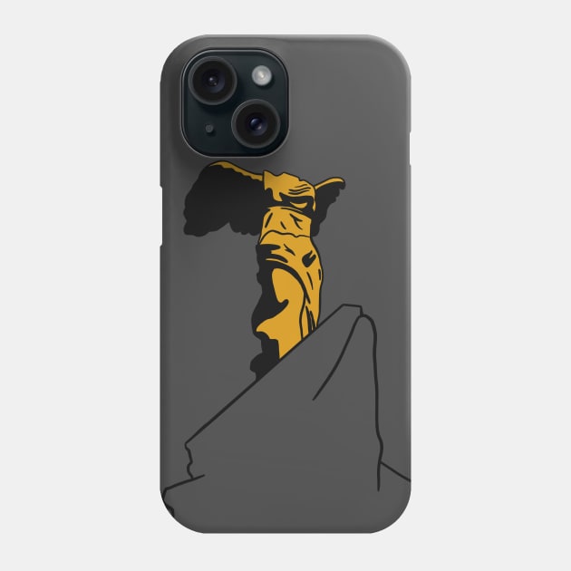 Winged Victory of Samothrace - Minimal Version Phone Case by isstgeschichte