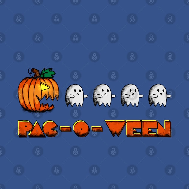 Pac-man Halloween by Nelelelen