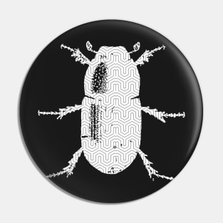 Dung Beetle Bug Pattern Pin