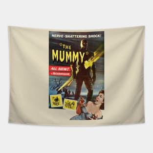 The Mummy 1959 Movie Poster Tapestry