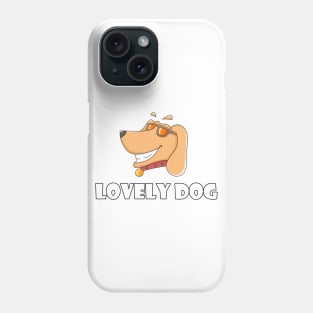 funny stylish dog cool cartoon Phone Case