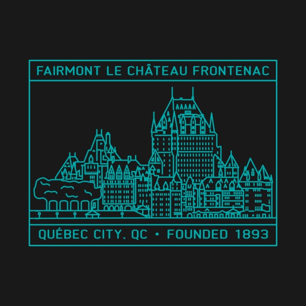 Chateau Frontenac badge by scotmccormack