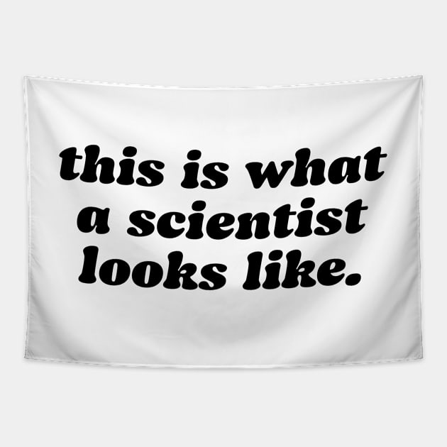 this is what a scientist looks like Tapestry by labstud