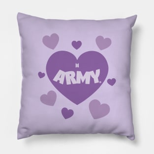 Army BTS Pillow