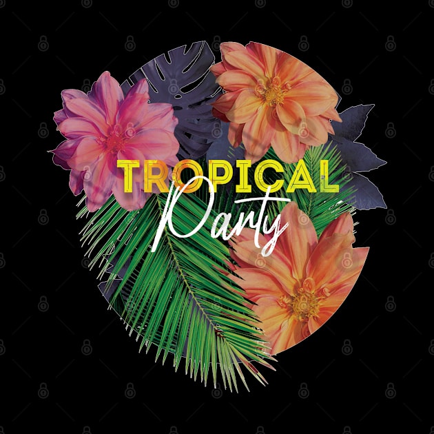 tropical party in halloween by SeFOne-one