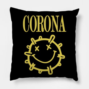 Corona Cartoon Pillow