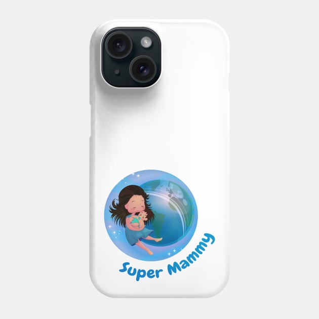 Super Mammy Phone Case by ViviMelancia