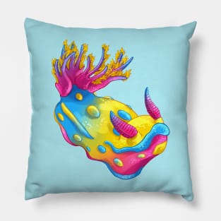 Pansexual Nudibranch Pillow