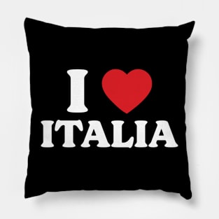 I Heart Italia Pillow