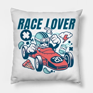 Race lover Pillow