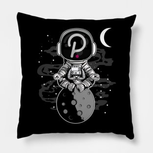 Astronaut Polkadot DOT Coin To The Moon Crypto Token Cryptocurrency Wallet Birthday Gift For Men Women Kids Pillow