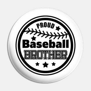 Baseball Brother, Sports Gift Pin