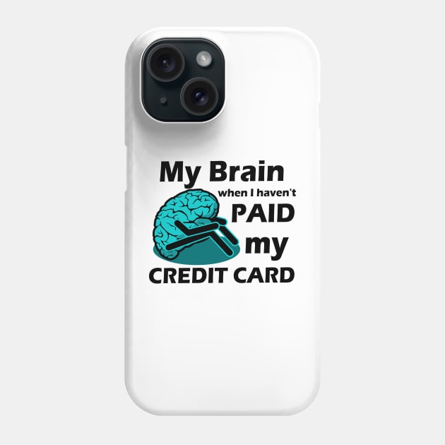 dizzy brain Phone Case by Capturedtee