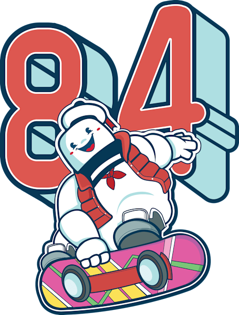 84 Puft Kids T-Shirt by DeepDiveThreads