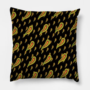 African Patterns with African Colors Pillow