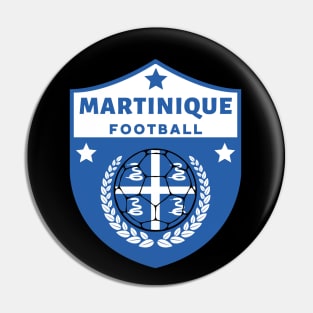 Martinique Football Pin