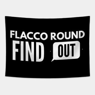 joe flacco round find out 1 Tapestry