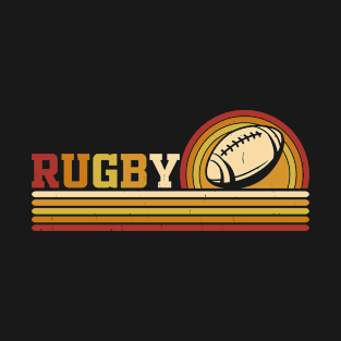 Rugby Sport Vintage For Rugby Player Team Coach Rugby Lover T-Shirt