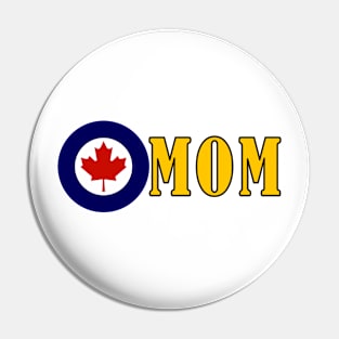 Bold design for anyone whose Mum or Dad serves in the Canadian Armed Forces Pin